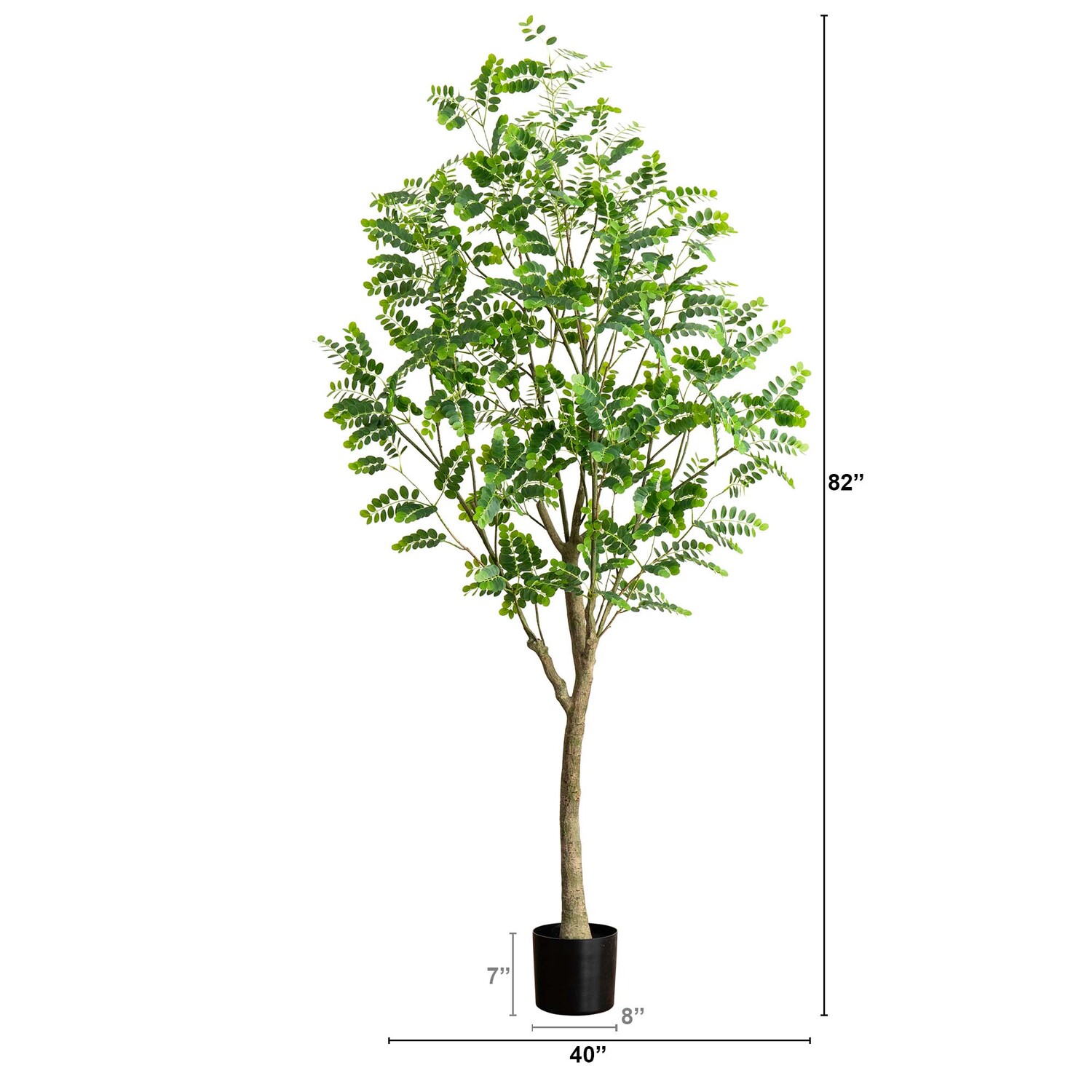 Nearly Natural T4650 7ft. Artificial Greco Citrus Tree with Real Touch Leaves