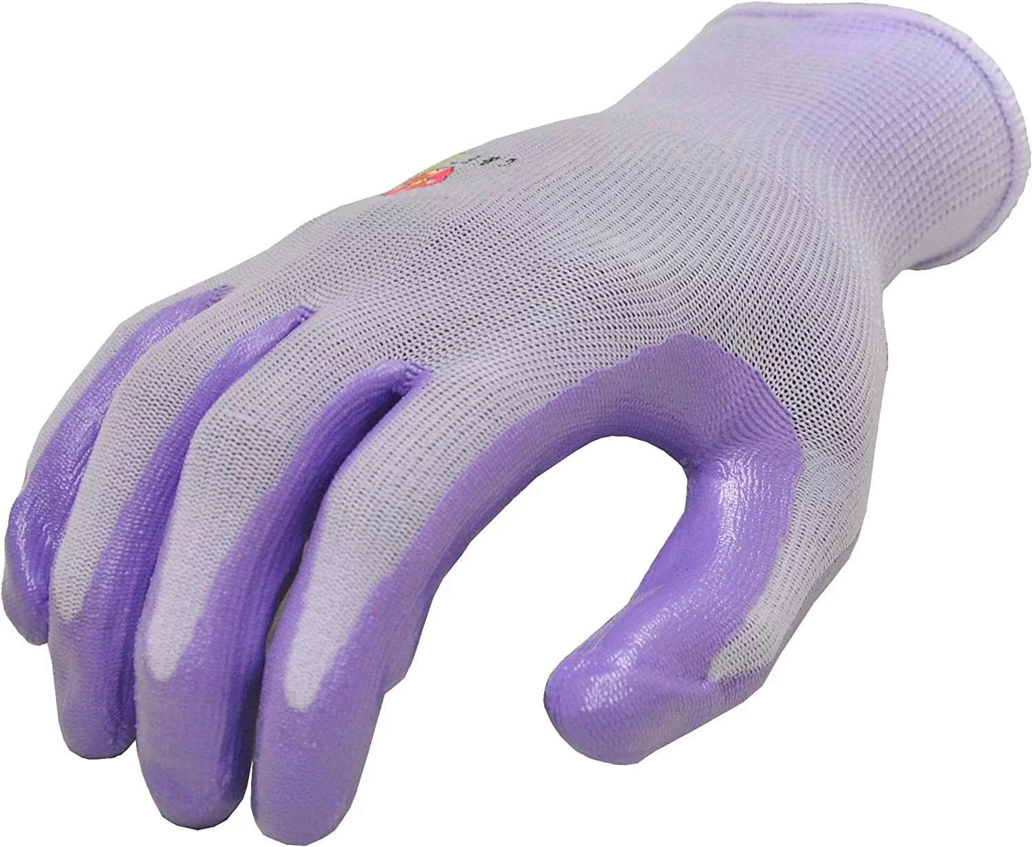 G & F Products Women's Gardening Gloves: Micro Foam Coating, Large 6 Pairs, 3 Assorted Multicolours