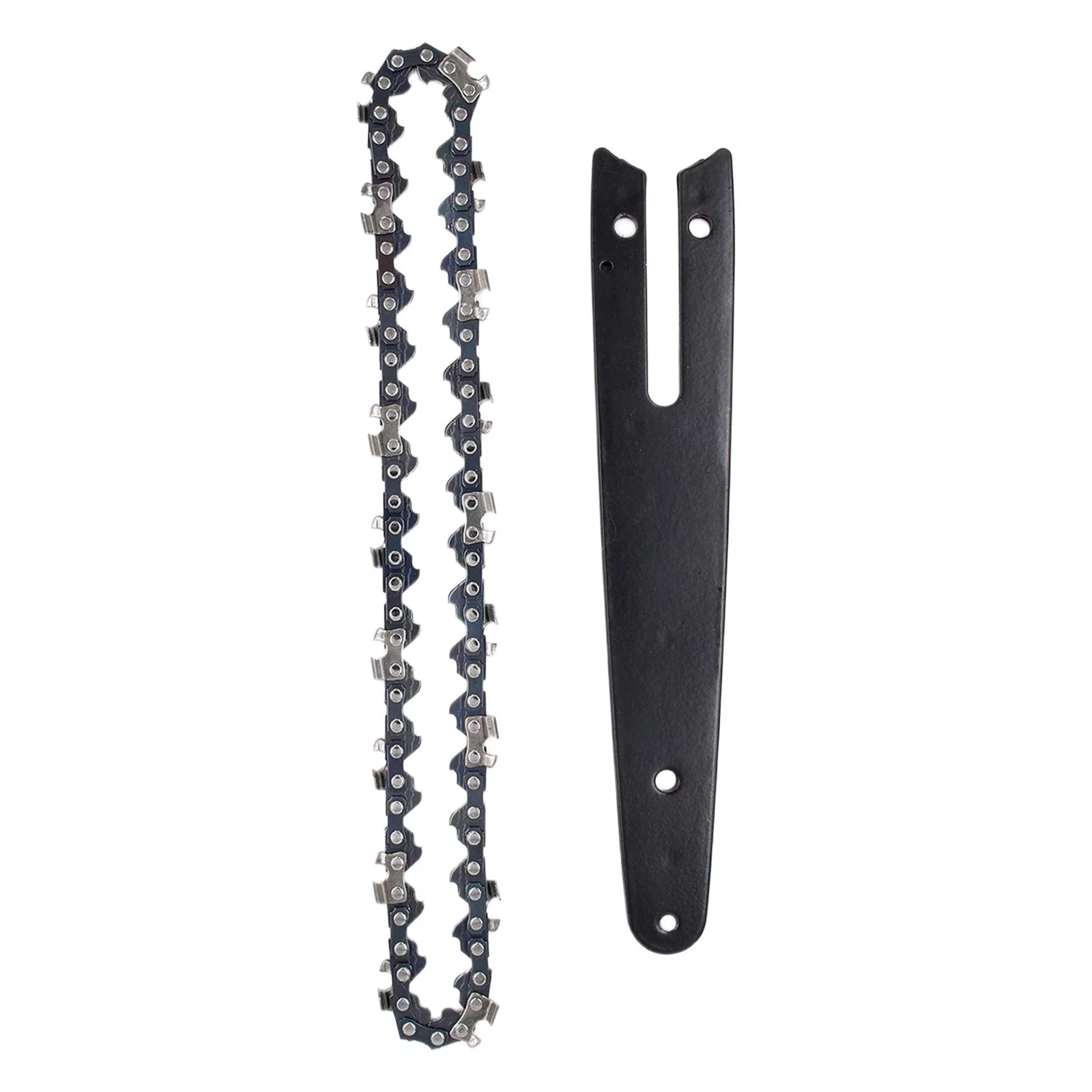 1 Set Sharp Chains and Guides Set Steel Handheld Electric Pruning Power Upgraded Durable Cutting Tree ,