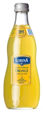 Lorina Sparkling Soda, Blood Orange, 330 Ml