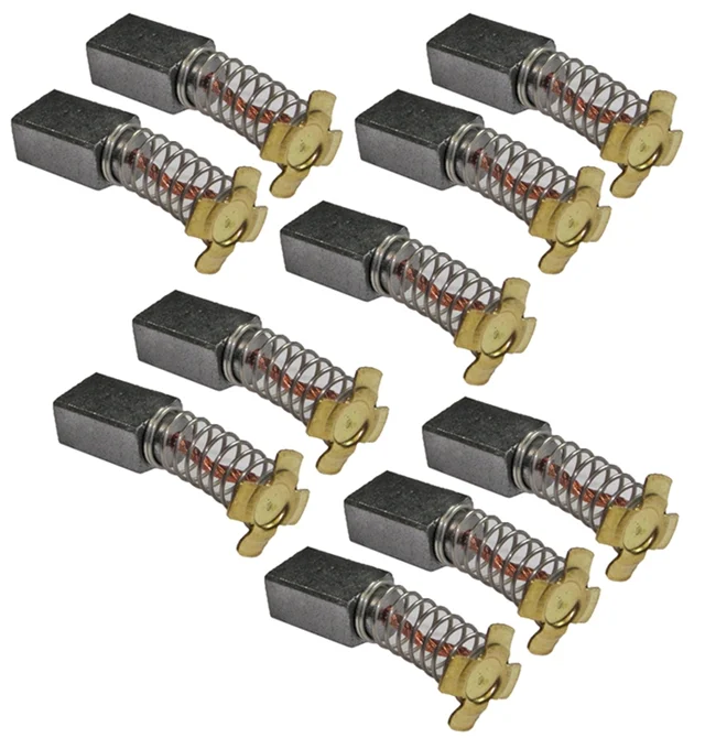 Ryobi 10 Pack of Genuine OEM Carbon Brushes For AG452 # 039028007035-10PK