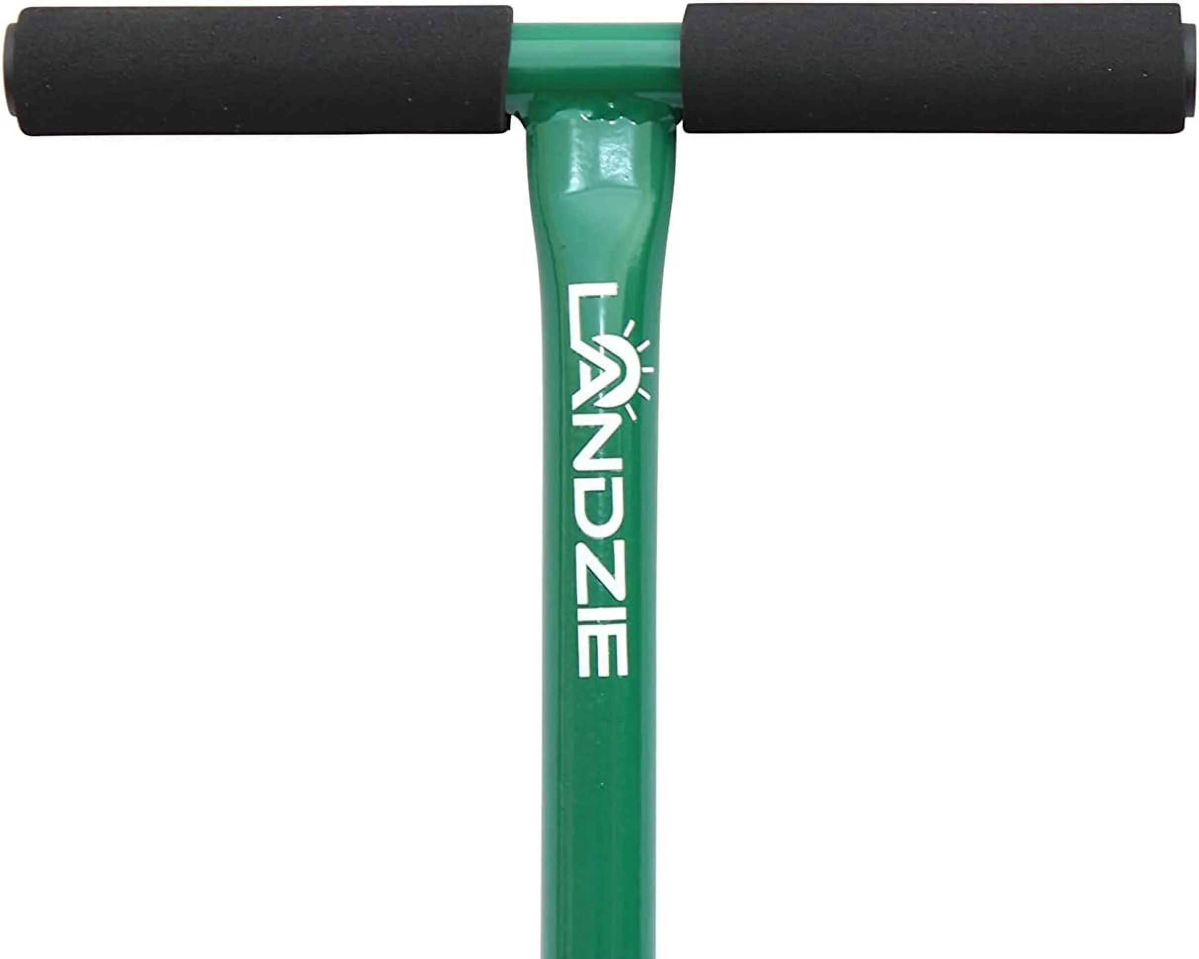 Landzie Lawn & Garden Care Kit - 44 inch Mesh Push/Tow Behind Spreader and 20 Inch Steel Soil Sampler Probe - Test Grass Plugs and Spread Topdressing - Compost, Peat Moss, Topsoil, Mulch, Manure