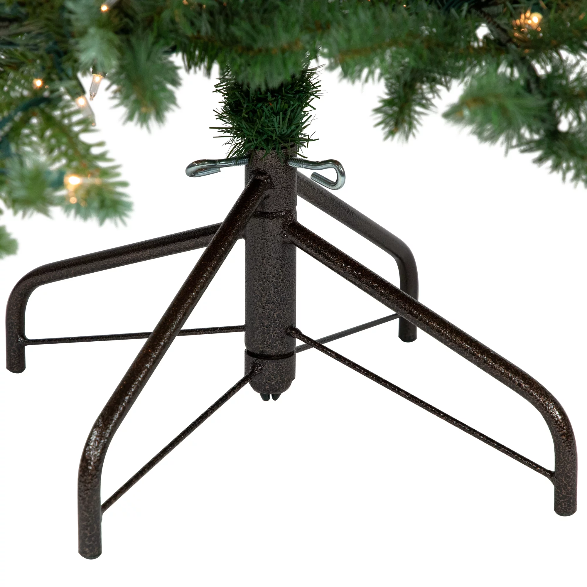 6' Pre-Lit Blue Spruce Artificial Christmas Tree Clear Lights