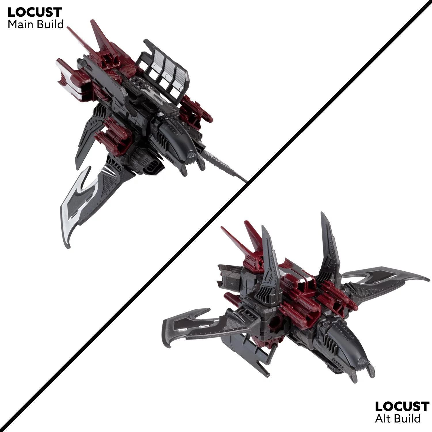 Snap Ships Locust Klaw Stealth - Build to Battle