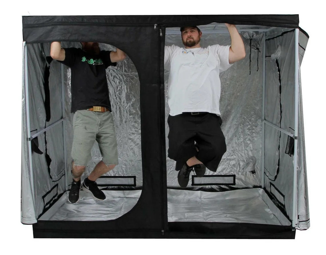 4'x8' Hydroponics Grow Tent - Superior 1680D Quality Growing Tents - 6'6