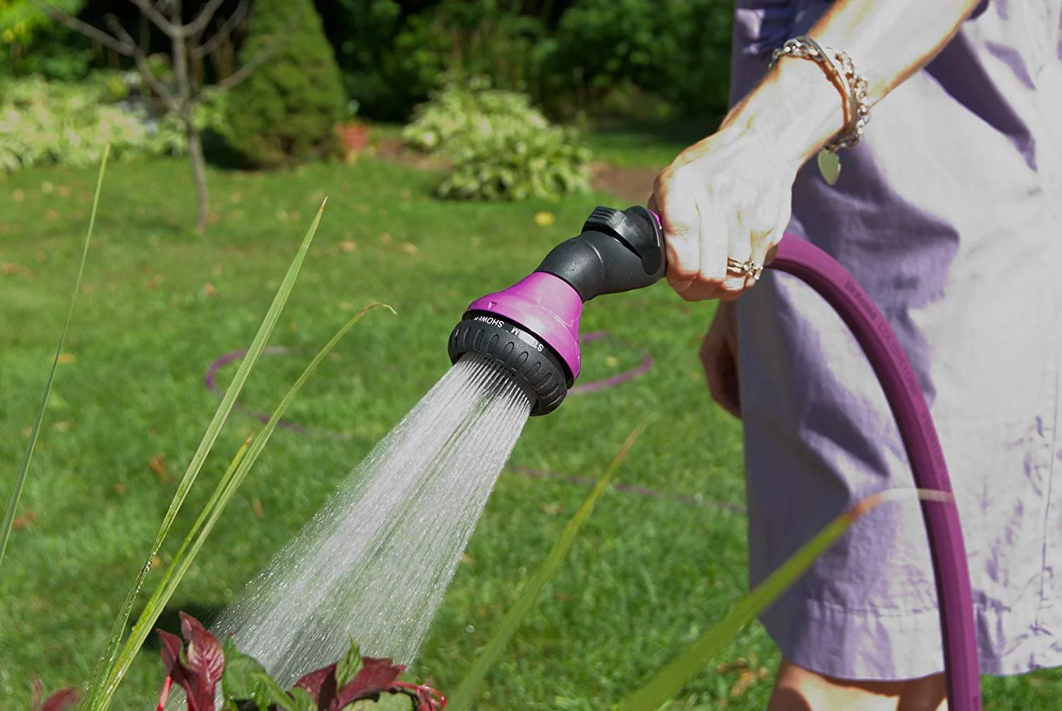 Dramm 12425 One Touch Shower and Stream, Blue