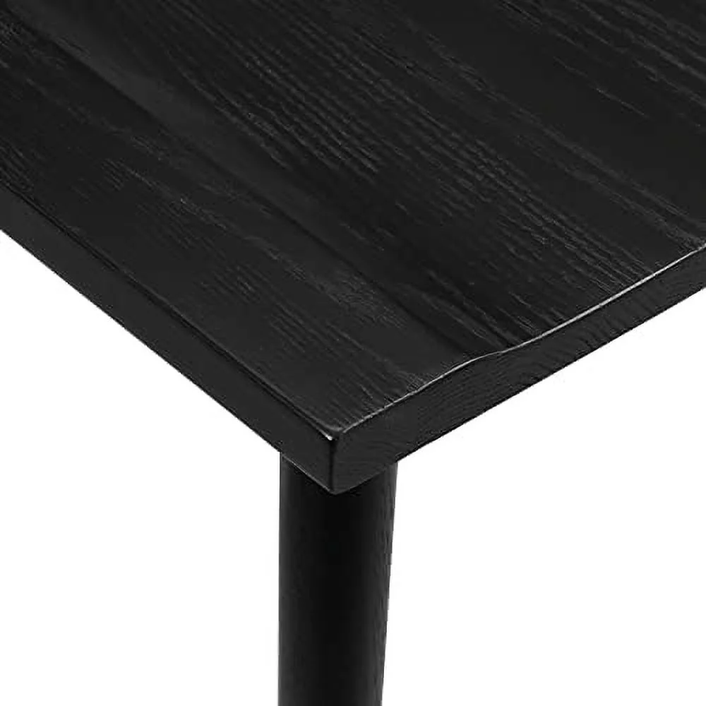 QUGDXVBN POLY & BARK Enzo Dining Chair Oak  Black