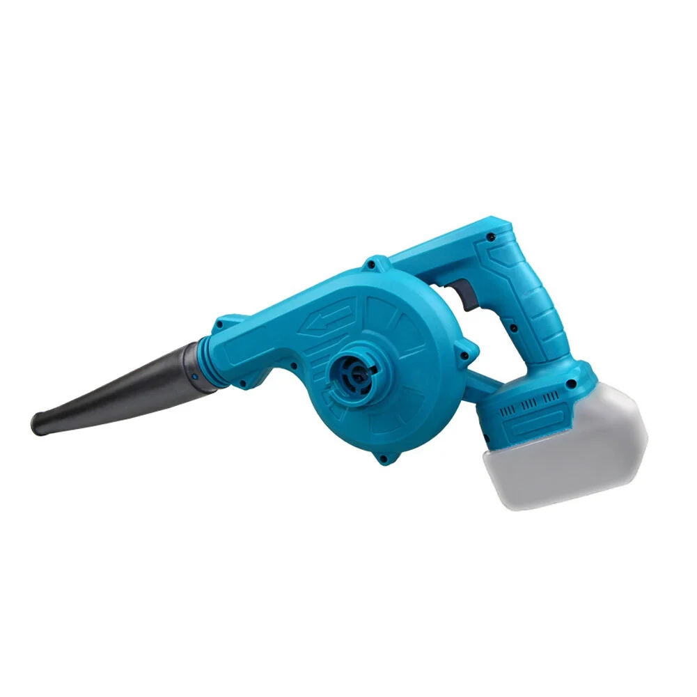 High-Power Electric Blower Strong Wind Leafs Blower Stepless Speed Change Dust Removal Fan Handheld Lithium Battery Power Supplys Home Snow Cleaner Power Tool