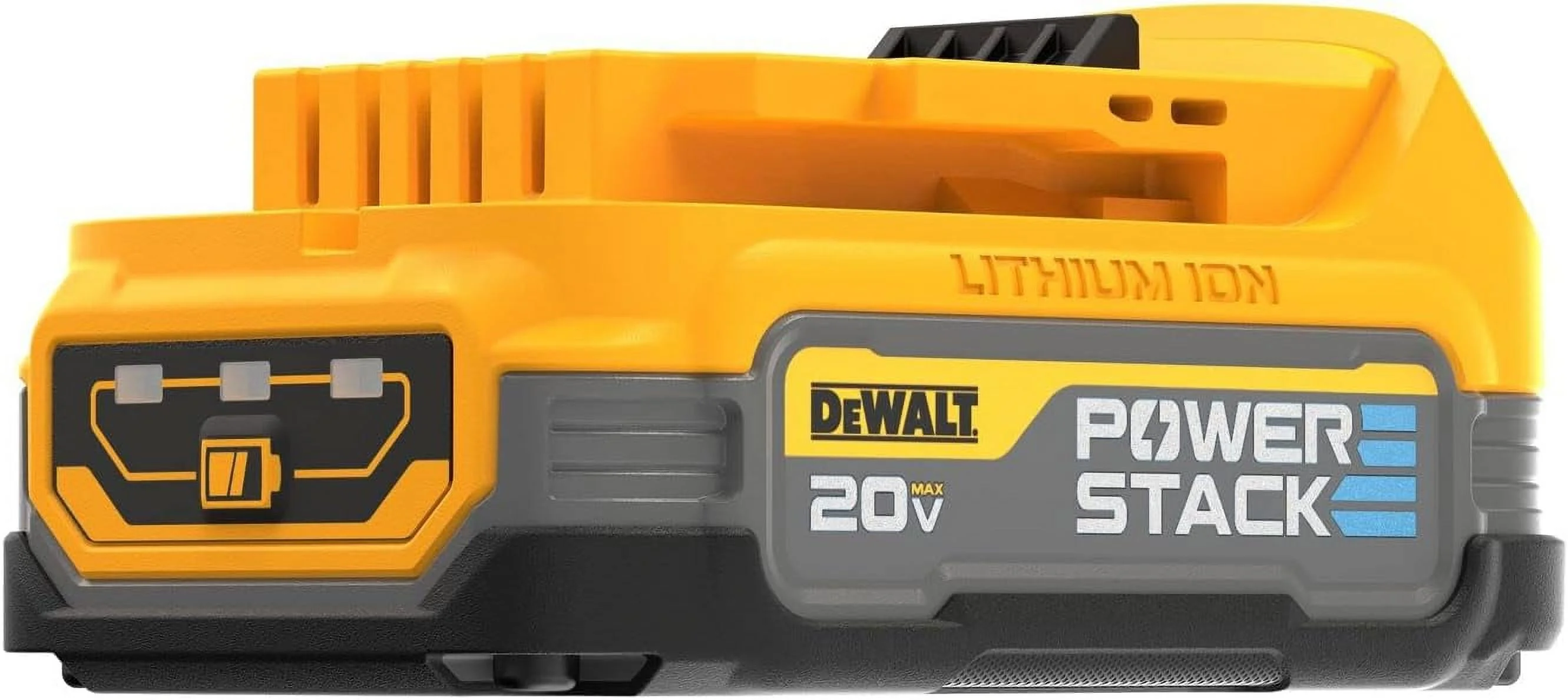 Open Box DEWALT 20V MAX POWERSTACK Compact Battery DCBP034 - Yellow