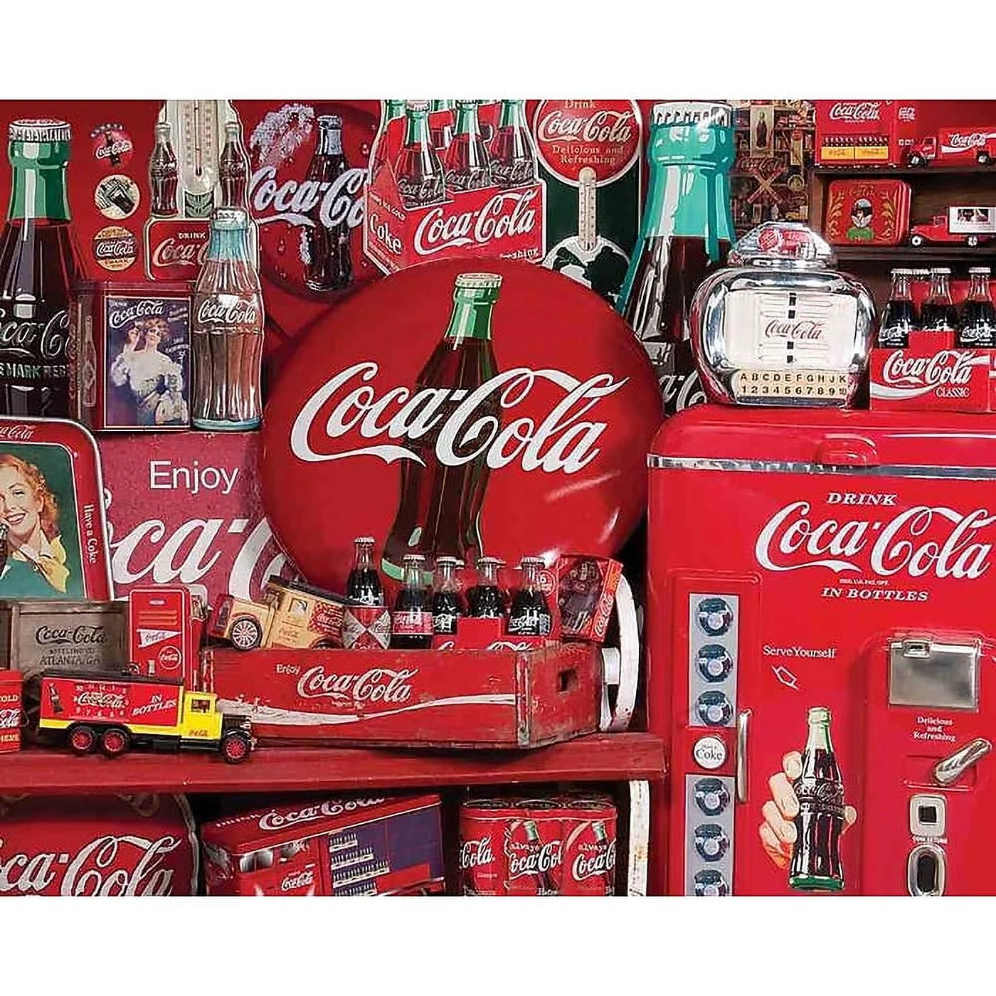 Springbok Coca-Cola Memories 1,500-Piece Jigsaw Puzzle