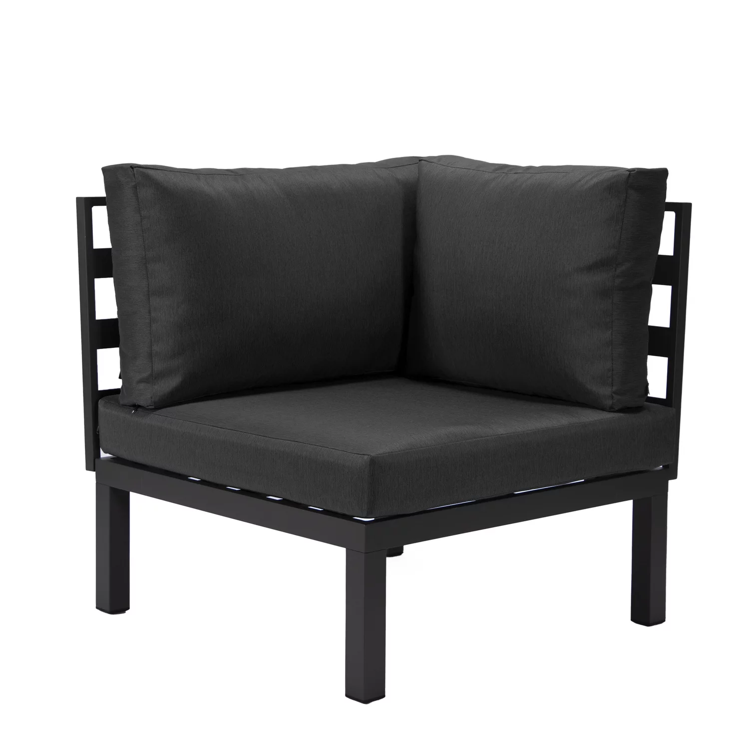 Maykoosh Natural Beauty 7-Piece Aluminum Patio Conversation Set With Coffee Table And Cushions