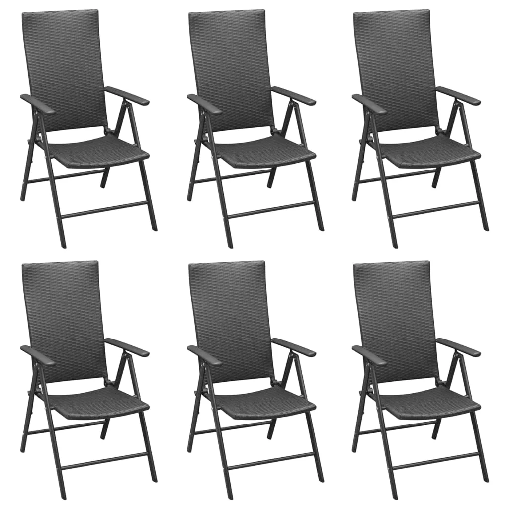 Andoer parcel,Table And Chairs 3156517 Set Poly Rattan 7 Piece Patio Set Patio Table And Chairs Set Table Set PatioTable Set Rewis Barash 1102470a