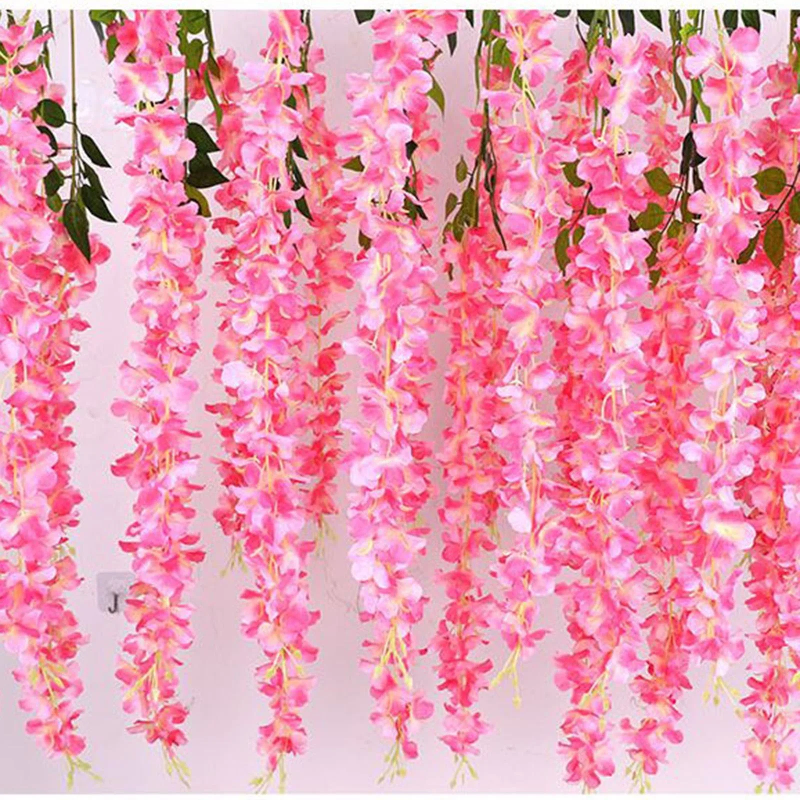 Artificial Wisteria Flower False Flower Rattan Decorative Flower Flower String Vine