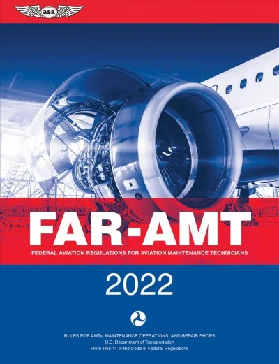 Pre-owned FAR-AMT 2022 : Federal Aviation Regulations for Aviation Maintenance Technicians, Paperback by Aviation Supplies & Academics, Inc. (COR), ISBN 1644251035, ISBN-13 9781644251034