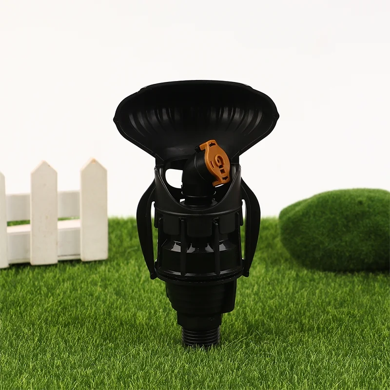 1Pc 180 Rotating Lawn Automatic Sprinkler Garden Water Sprinklers Lawn Irrigation Nozzles Garden Pipe Hose Irrigation System