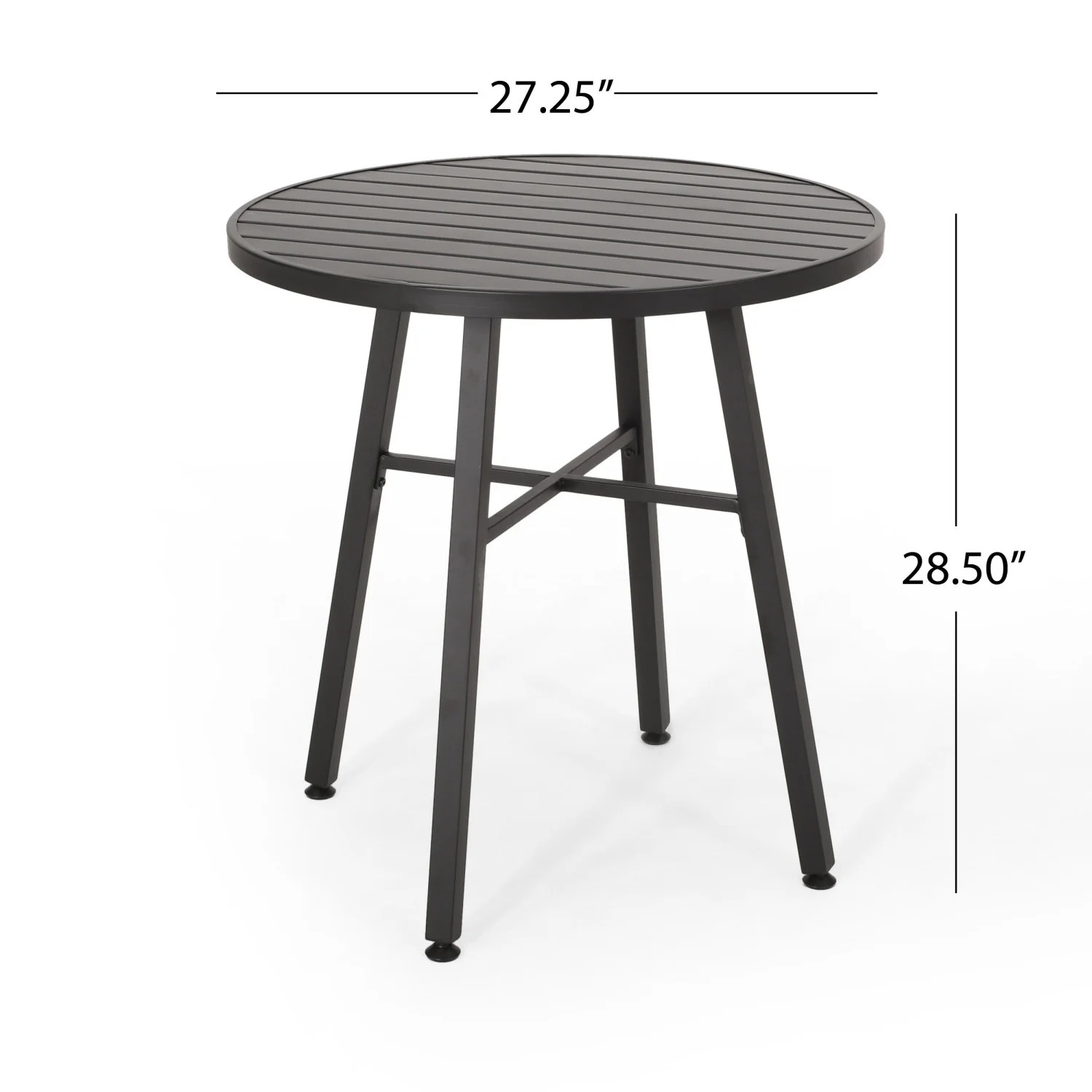 DELMAR 3PC METAL BISTRO SET