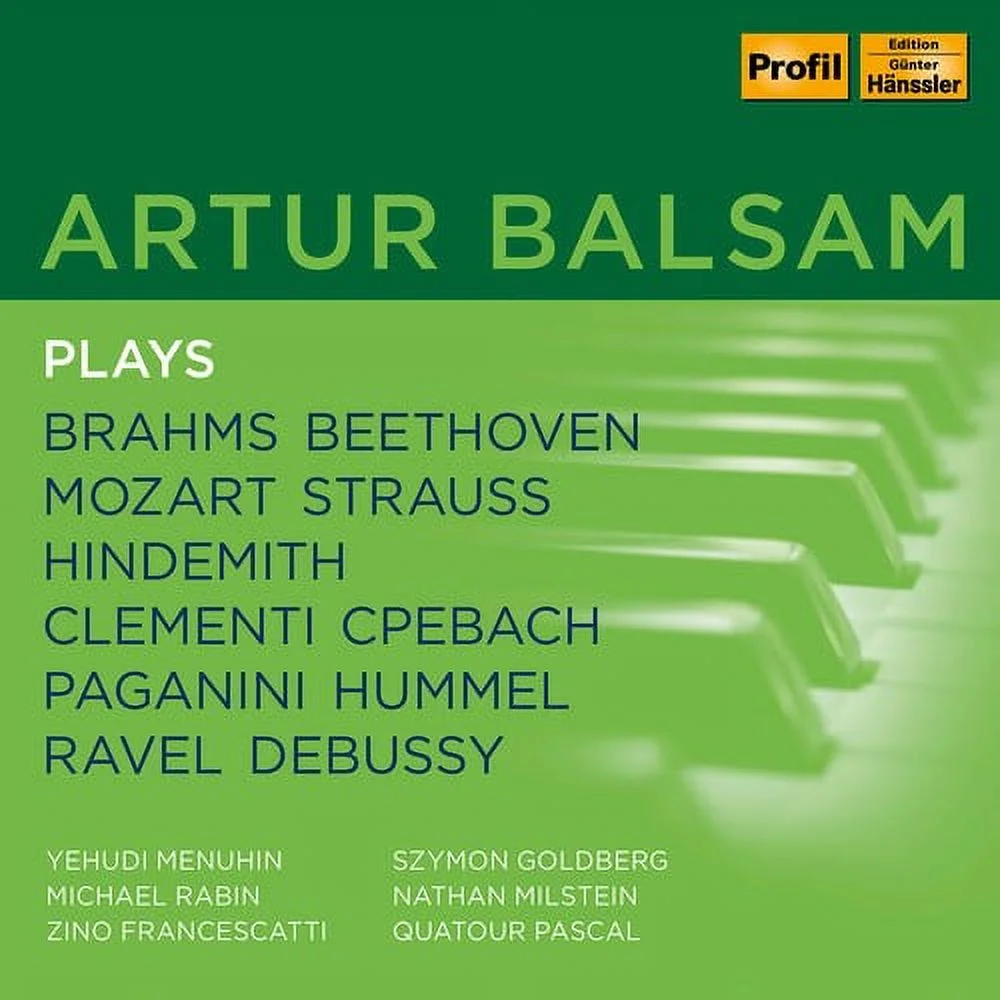 Various Artists - Artur Balsam Plays - CD