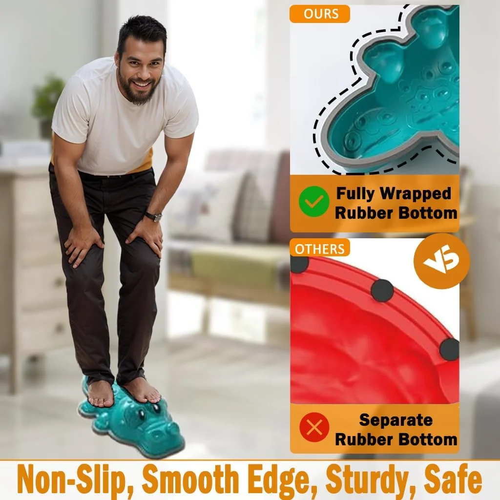 Stackable Balance Stepping Stone Training Set of Sensory Toy for Toddlers Entertainment and Exercise, Play “the floor is lava” Game, Kids Fitness Sensory Equipment for Gross Motor