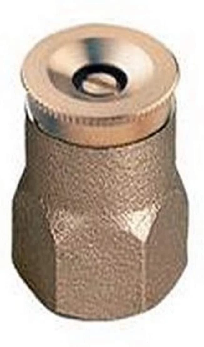 Orbit 3 Pack Center Strip Spray Pattern Brass Shrub Head with Brass Nozzle