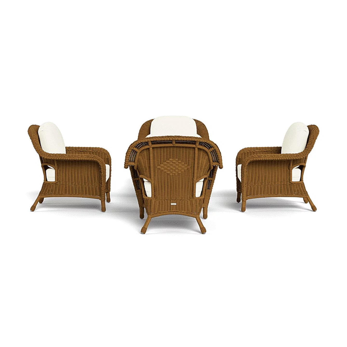 Tortuga Outdoor Sea Pines 5-Piece Conversation Table Set - Mojave