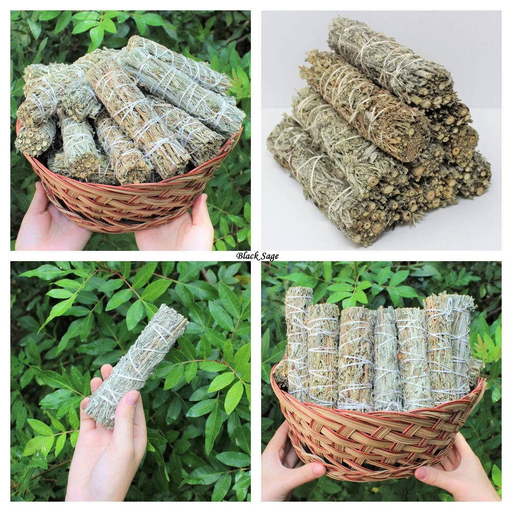 WHOLESALE Sage Smudge Bundles: Black, Blue, Cedar, Copal, Desert, White, Yerba!