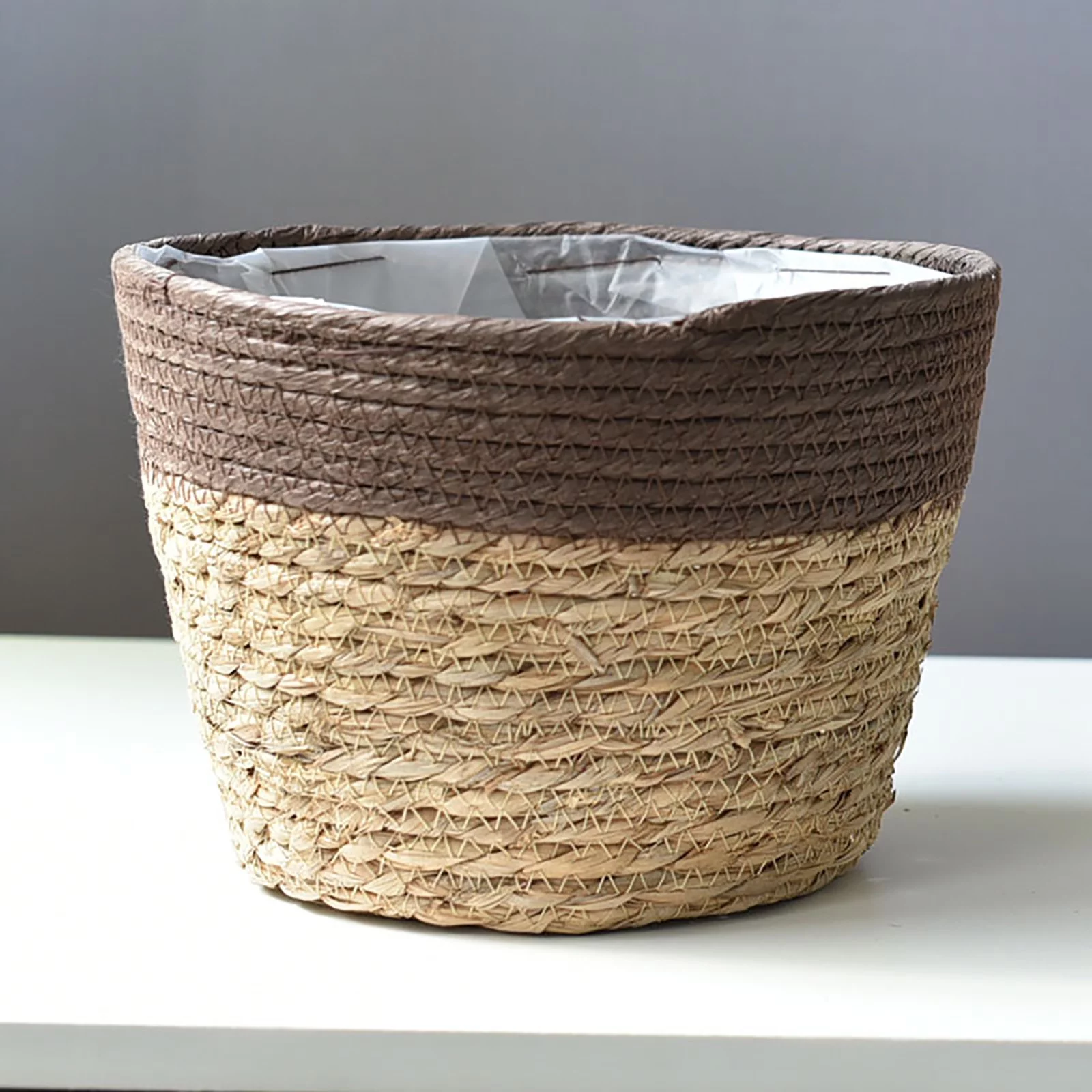 GBSELL Home Clearance Flower Pots Cover Storage Basket Plant Woven Basket Planter Flower Pot Garden Gifts for Women Men Mom Dad