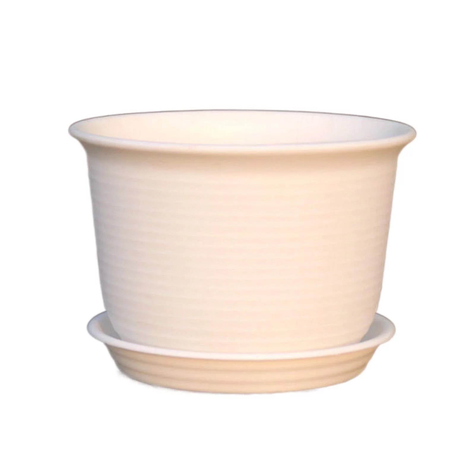 Bnnlsa Flower Pots 10Pcs Open Flowerpot Decor Bonsai Vegetations Pot Pots Decorative Gardening Pot Vegetationswith Saucer Succulent Window Box Decorative Flower Pots Flower Pot