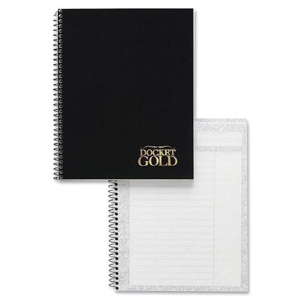 TOPS Docket Gold Wirebound Project Planner Action - 6 3/4