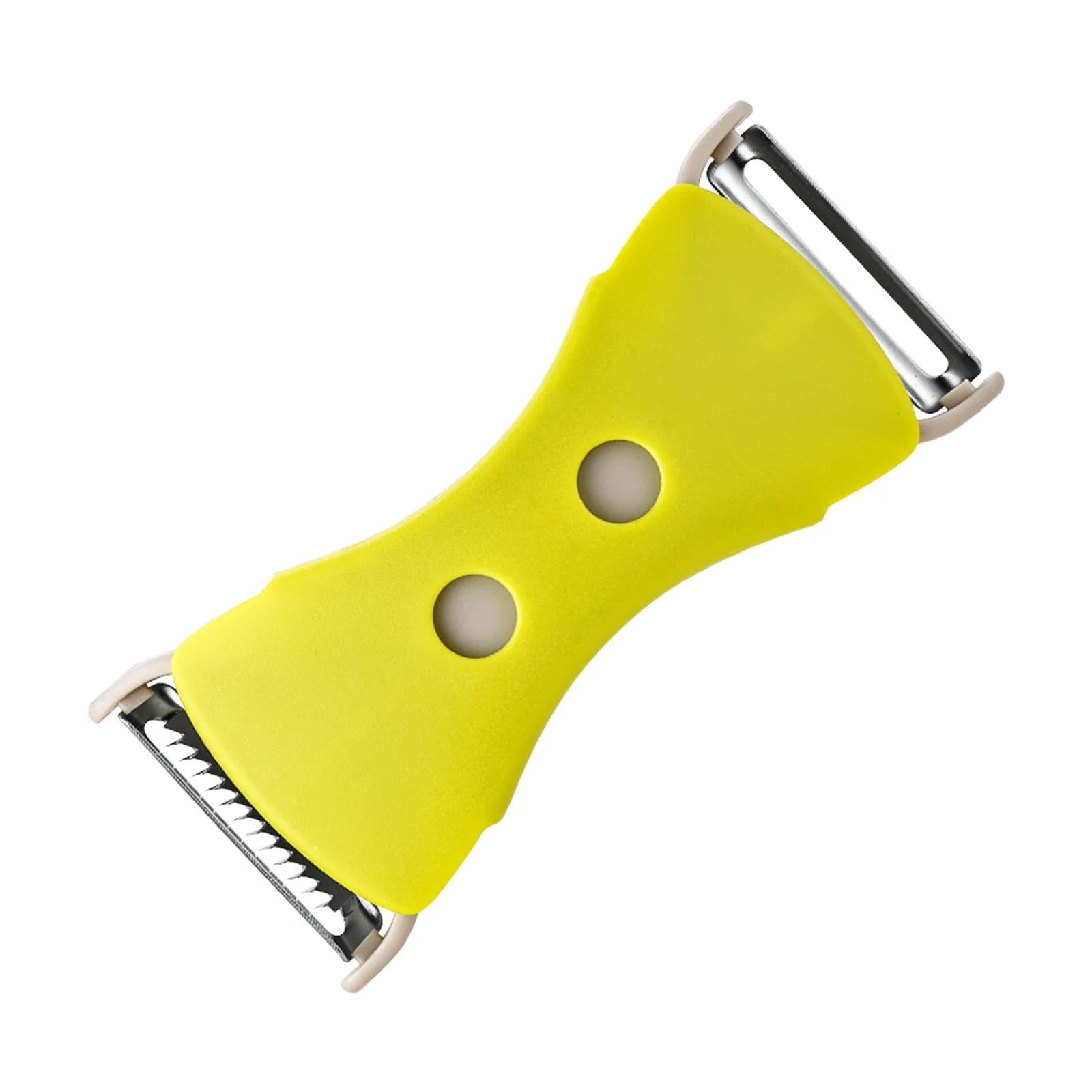 TIIFSWHS 2 In 1 Multi Function Stainless Steel Vegetable Grater Peeler Vegetable Fruit Peeler Kitchen Slicer Three in One Grater Potato Grater Compost Shder Manual Suction Shder S