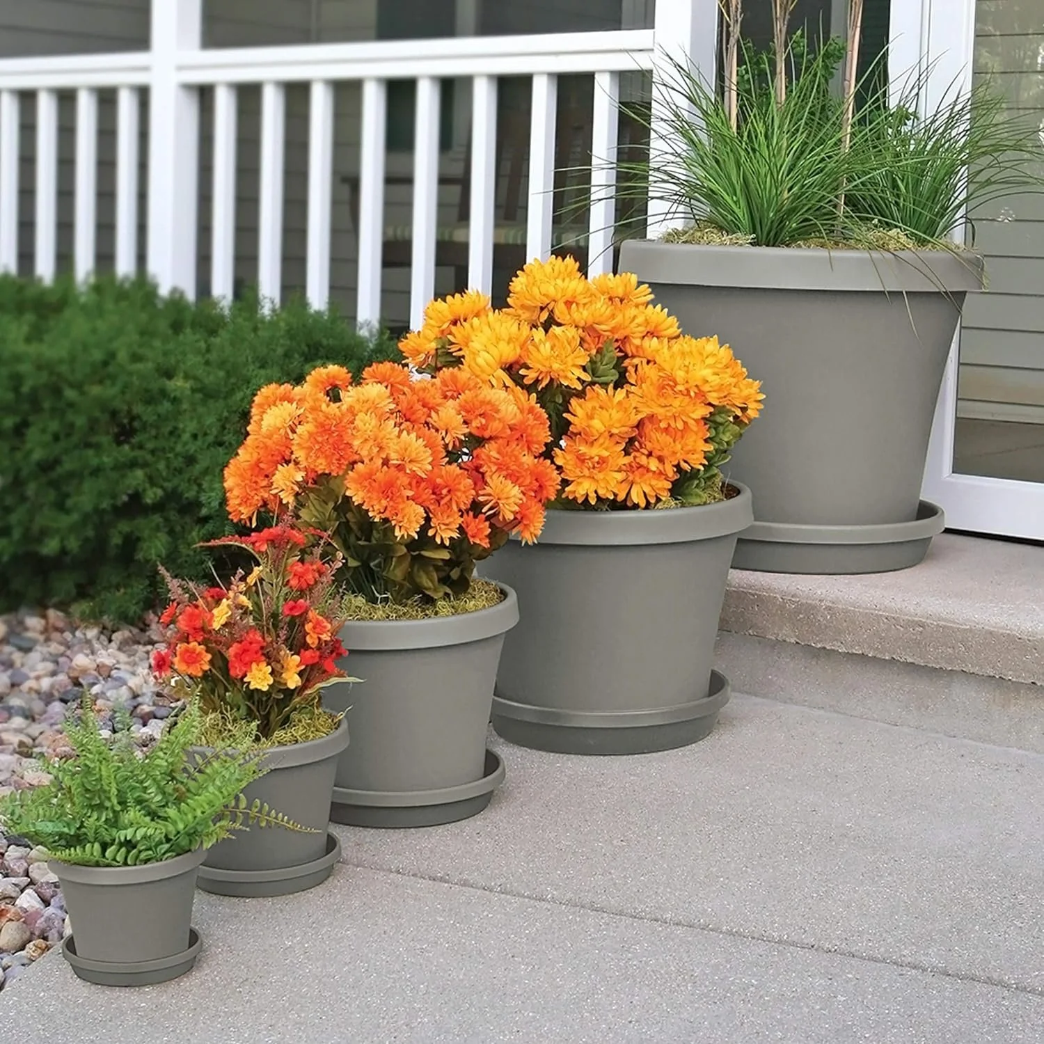 Bloem TR0883 Terra Plastic Pot Planter 8