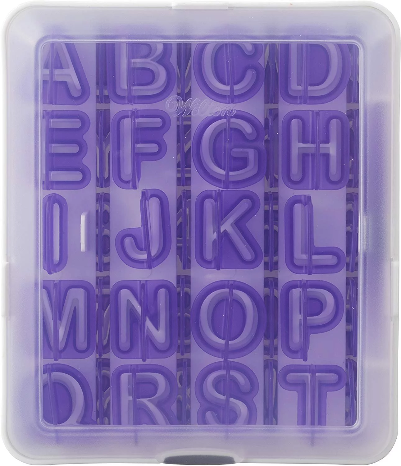 Wilton Fondant Letter & Number Cutters Set, 42-Piece Set