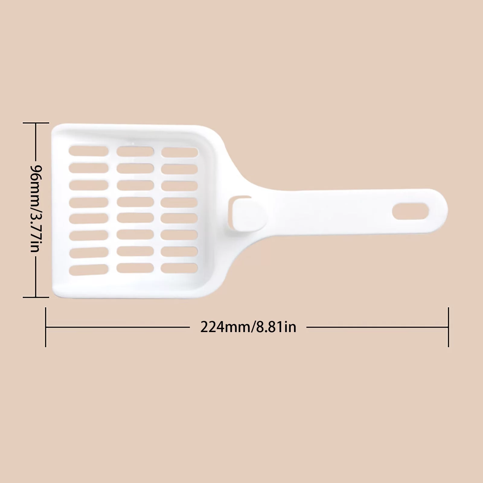 Pet Supplies Pet Cleaning Supplies Hook Integrated Sturdy And Durable Practical Cat Litter Shovel