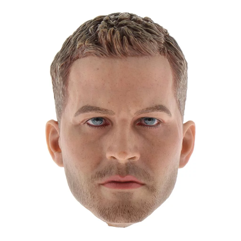 1/6 Scale Men Custom Head Sculpt Paul For Action Figure Muscle Man BBI DID