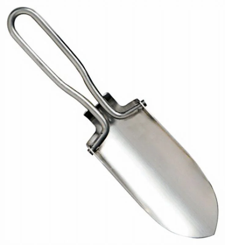 Silver U-Dig It Folding Shovel Collapses For Storage Useful For Cle, Each
