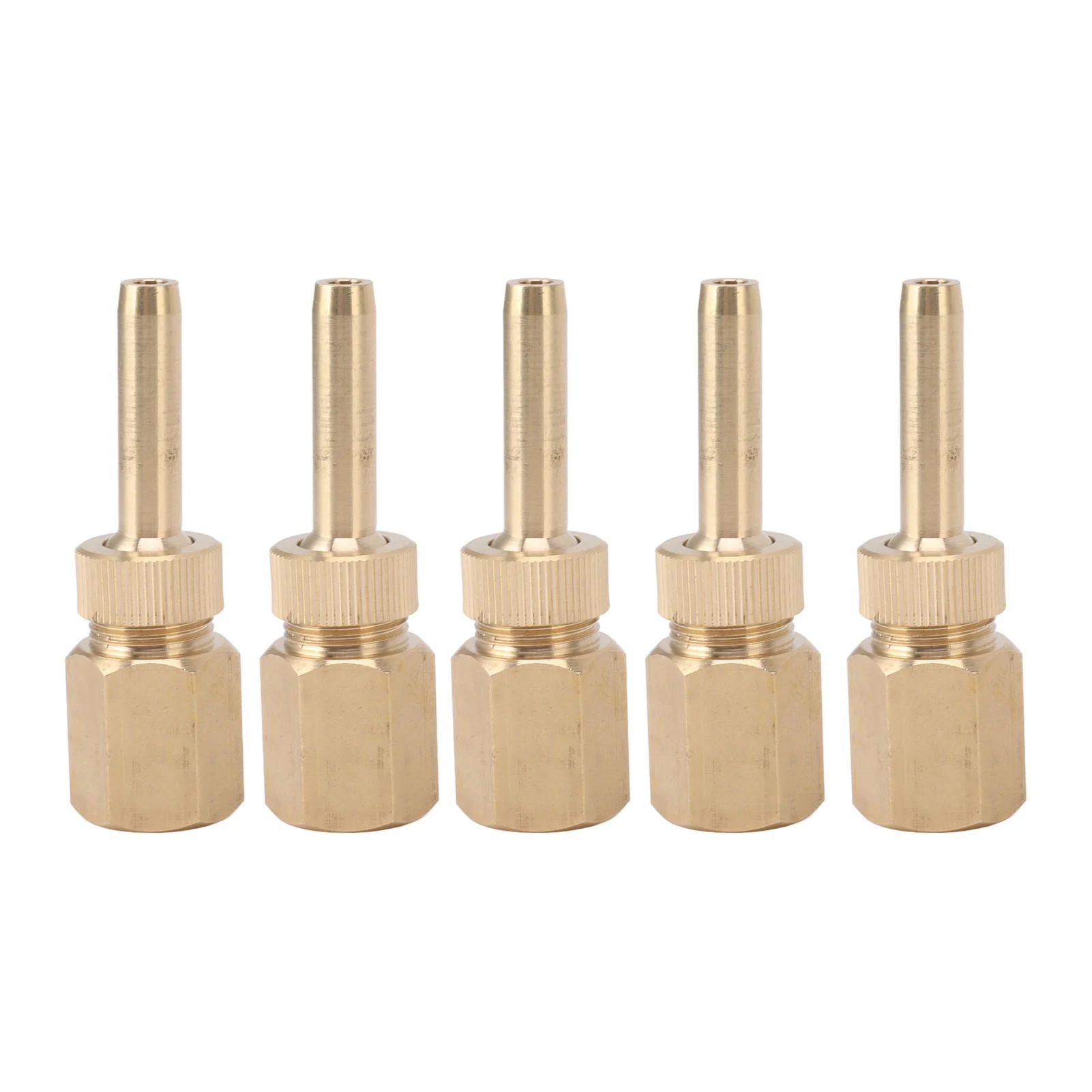 Verdant Touch Swimming Pool Brass Deck Jet Nozzle 5PCS Fountain Nozzle Fountain Water Spray Sprinkler Head Swimming Pool Brass Deck Jet Nozzle Direct Injection G1/2in Inner Thread