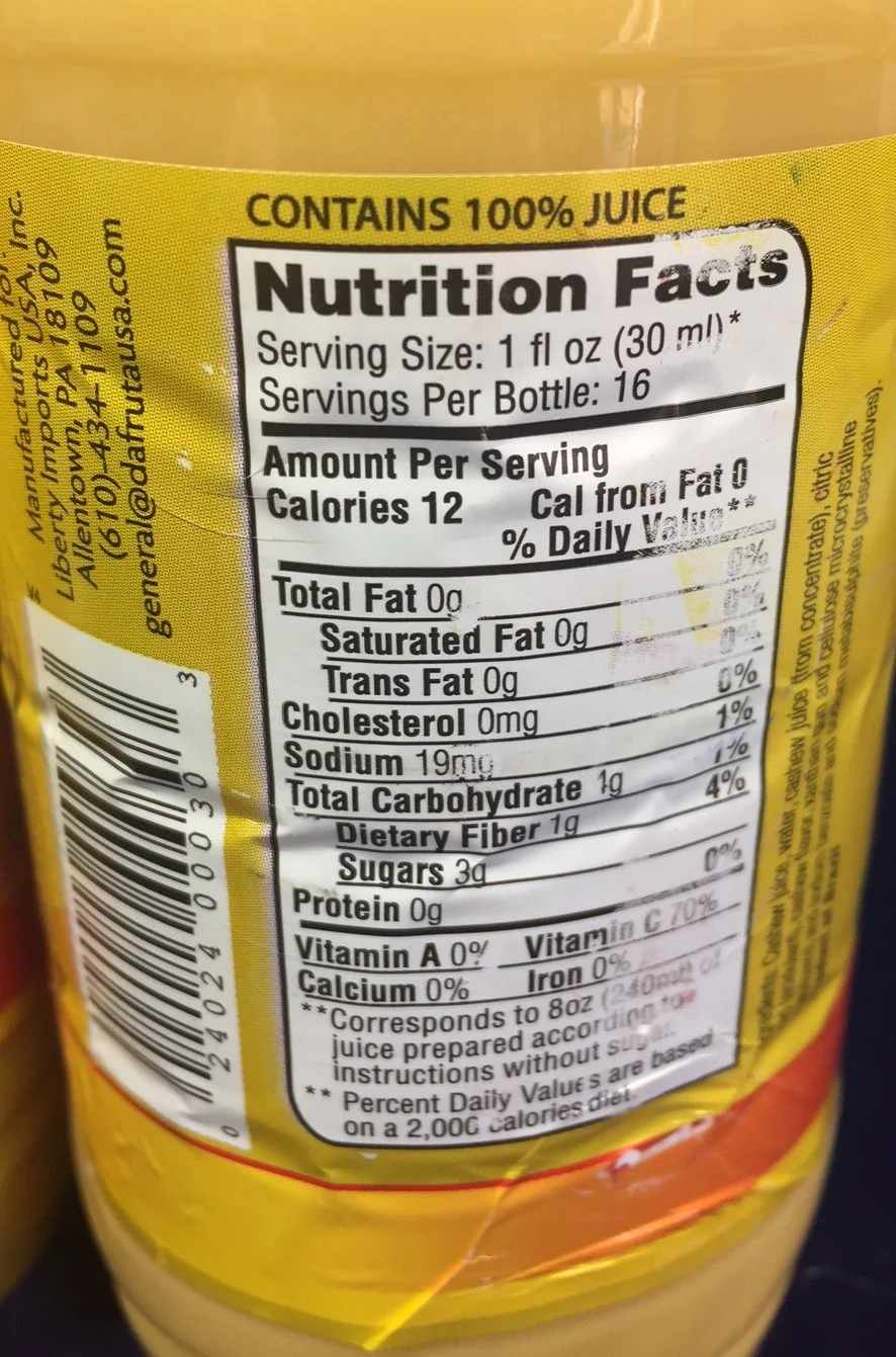 Passion Fruit, Guava & Cashew Triple Pack - 16.9 FL.Oz Juice Concentrates by