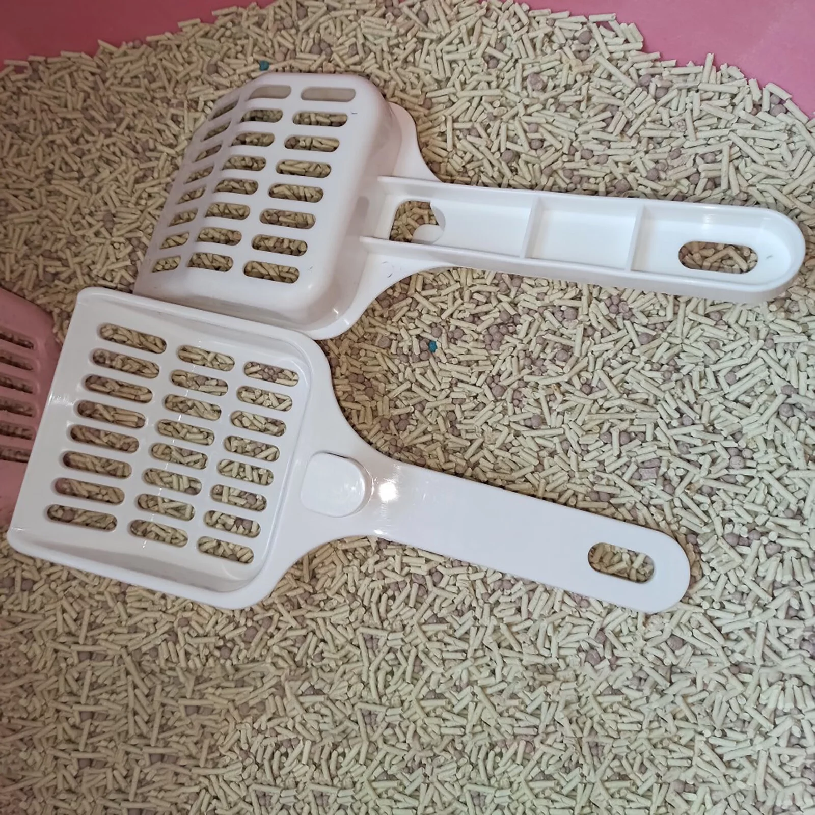 Pet Supplies Pet Cleaning Supplies Hook Integrated Sturdy And Durable Practical Cat Litter Shovel