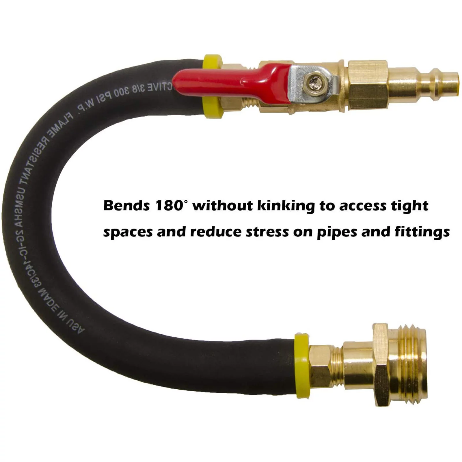 Air Compressor Quick-Connect Plug Water Blow Out Fitting Adapter For Winterize