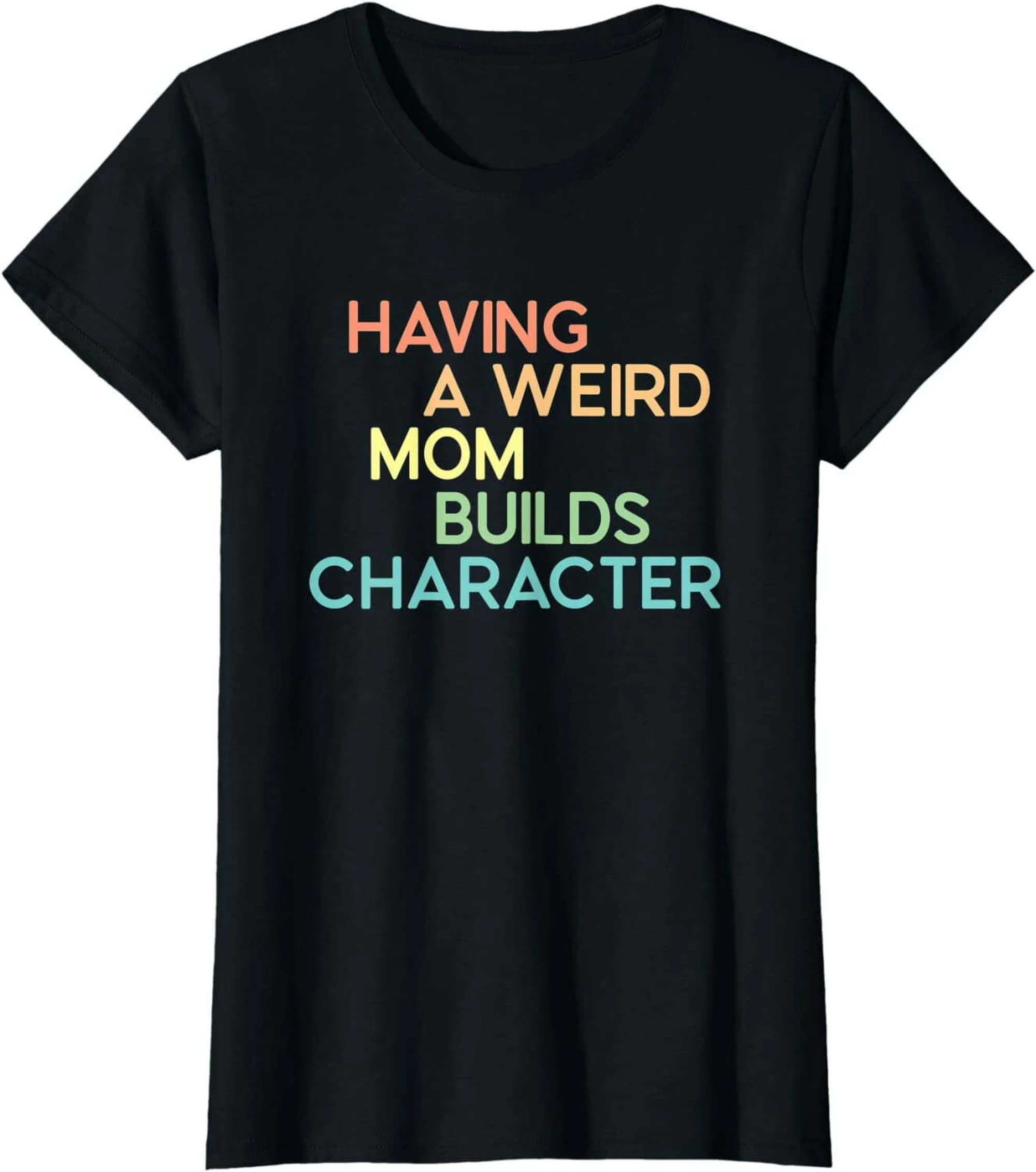 Quirky Mom's Empowering Tee for Building Resilience