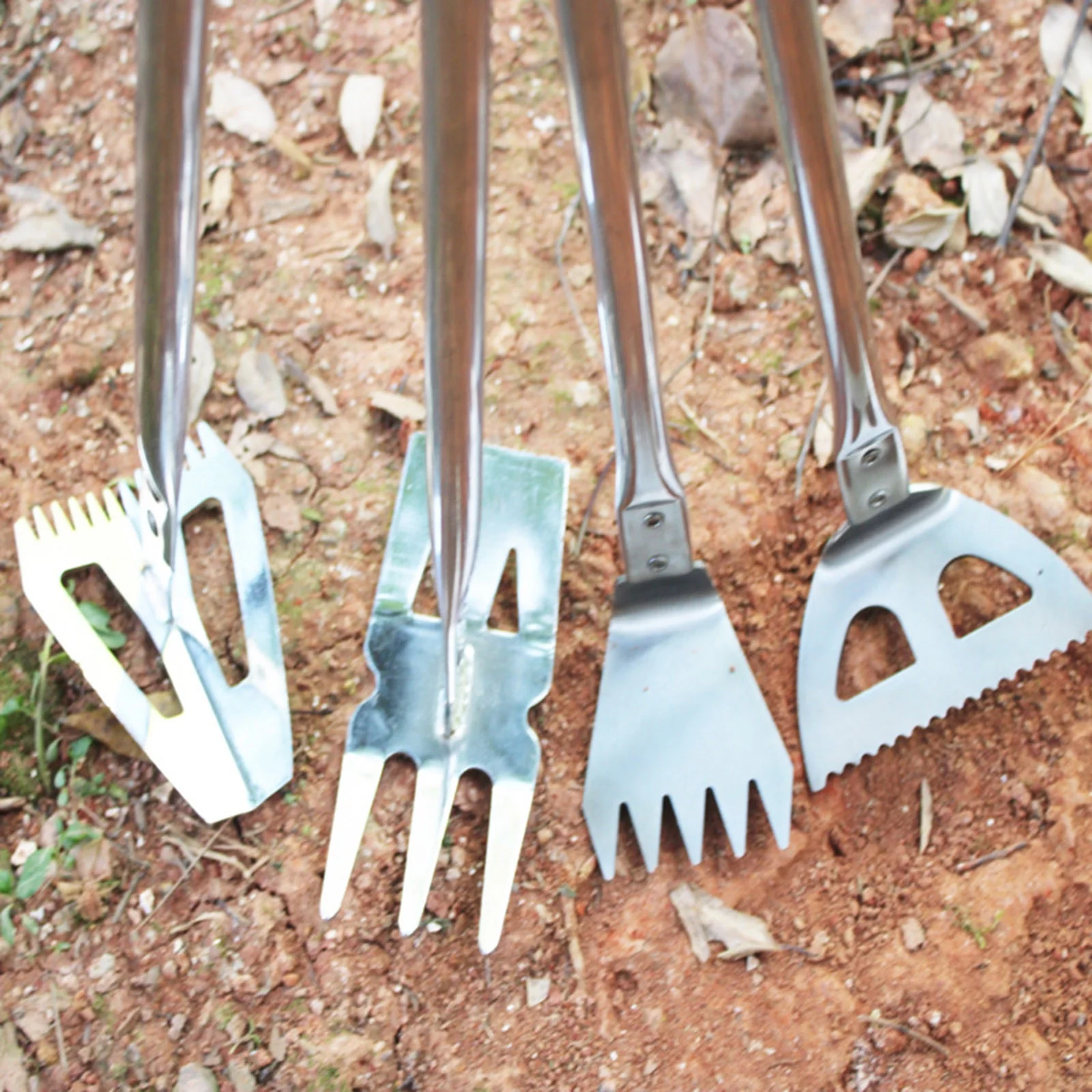 Bnnlsa Trim Tool Gardening Stainless Steel Small Hoe Household Vegetable Tools Digging Shoots Weeding Take Sea Drive Agricultural Hoe Rake Dual Use