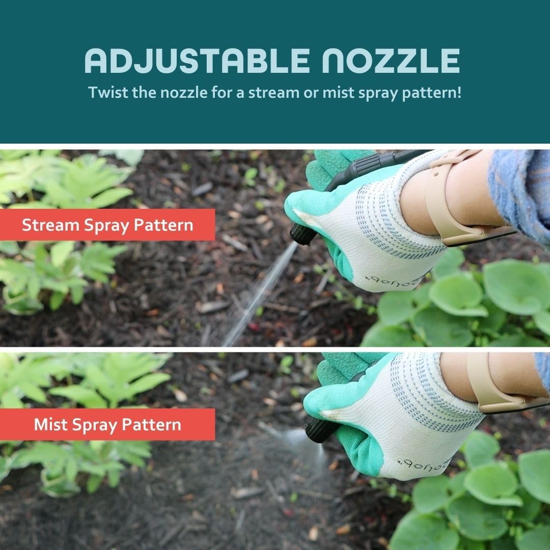 Battery Powered Sprayer - Electric Backpack Garden Sprayer - 1.5 Gallon