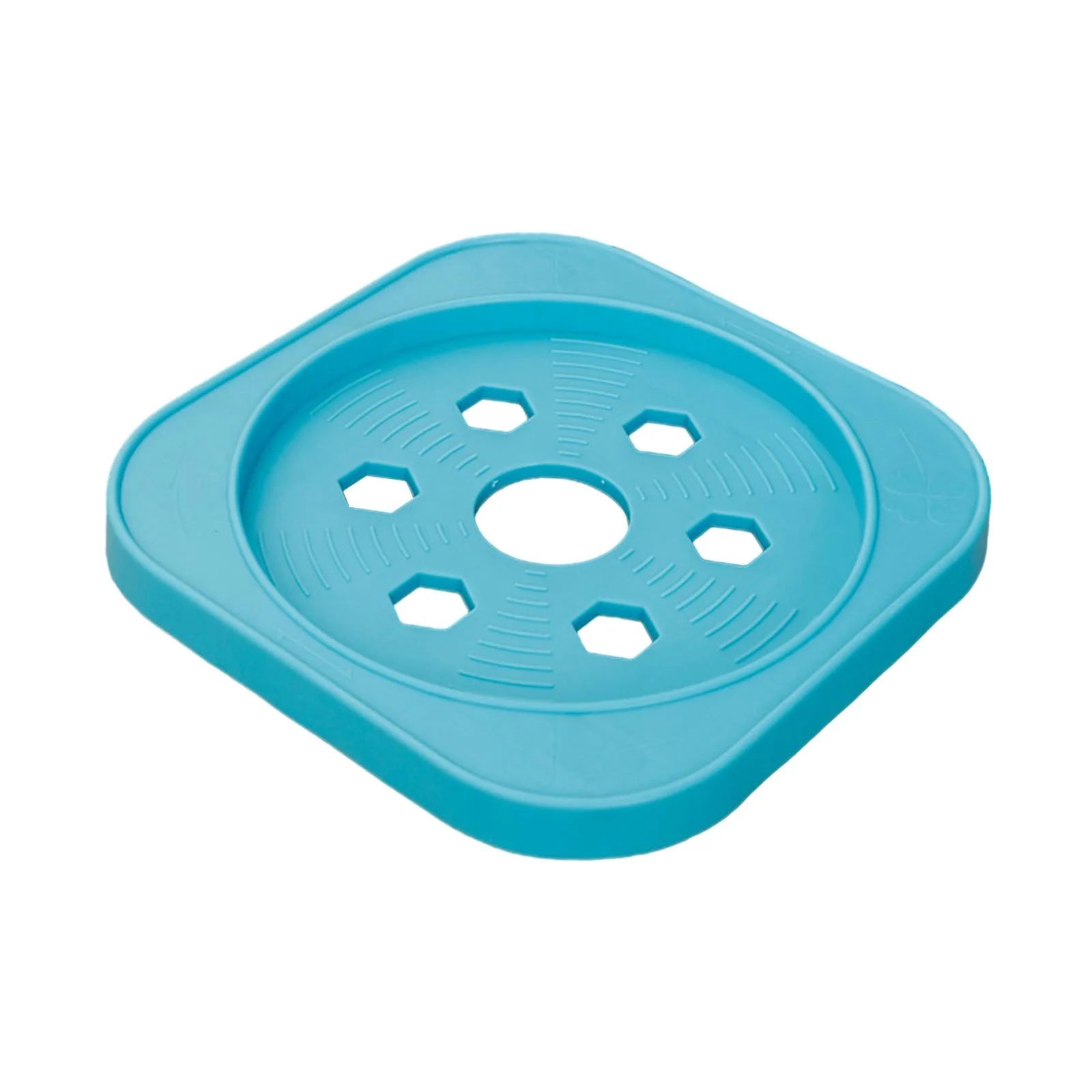 kesoto Plant Stand with Wheels Gas Cylinder Base Pot Holder Durable Strong and Sturdy Wheeled Mobile Bracket Garden Flower Pot Mover blue