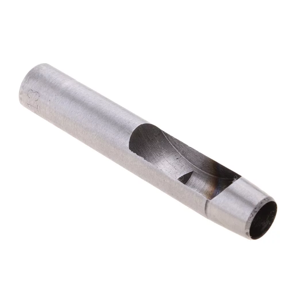 Gazechimp 6xSteel Round Hollow Punch Hand Tools Hole Punching Leather Gasket 13mm 6 Pcs