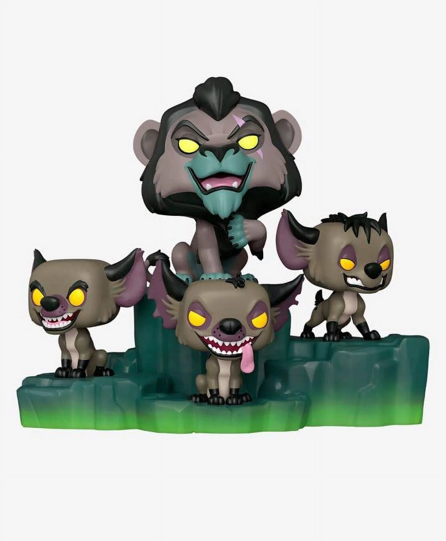 Funko POP! Deluxe Disney Villains Assemble Lion King Scar with Hyenas #1204 Exclusive