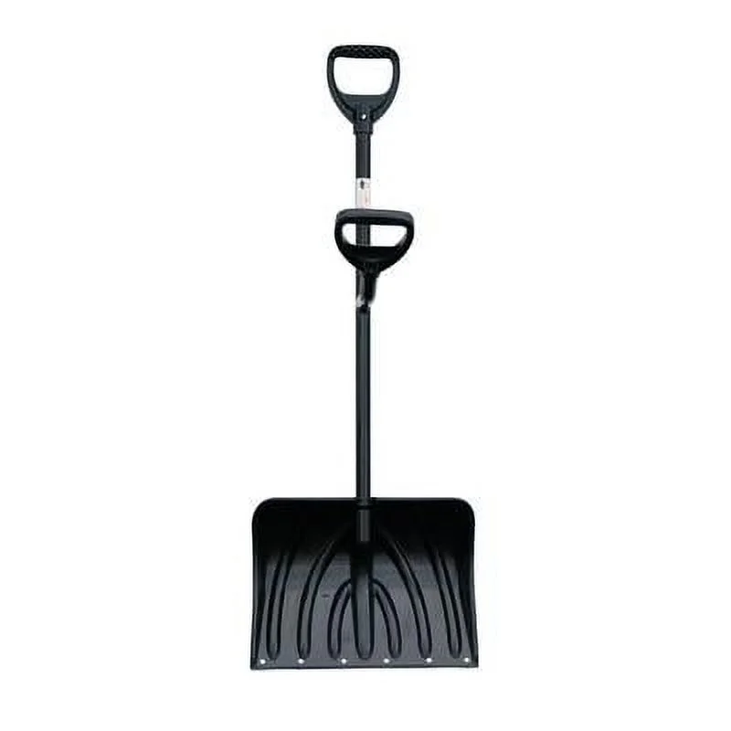 Ergie Shovel Ergonomic 18-Inch Two-Handed Ergonomic Snow Shovel
