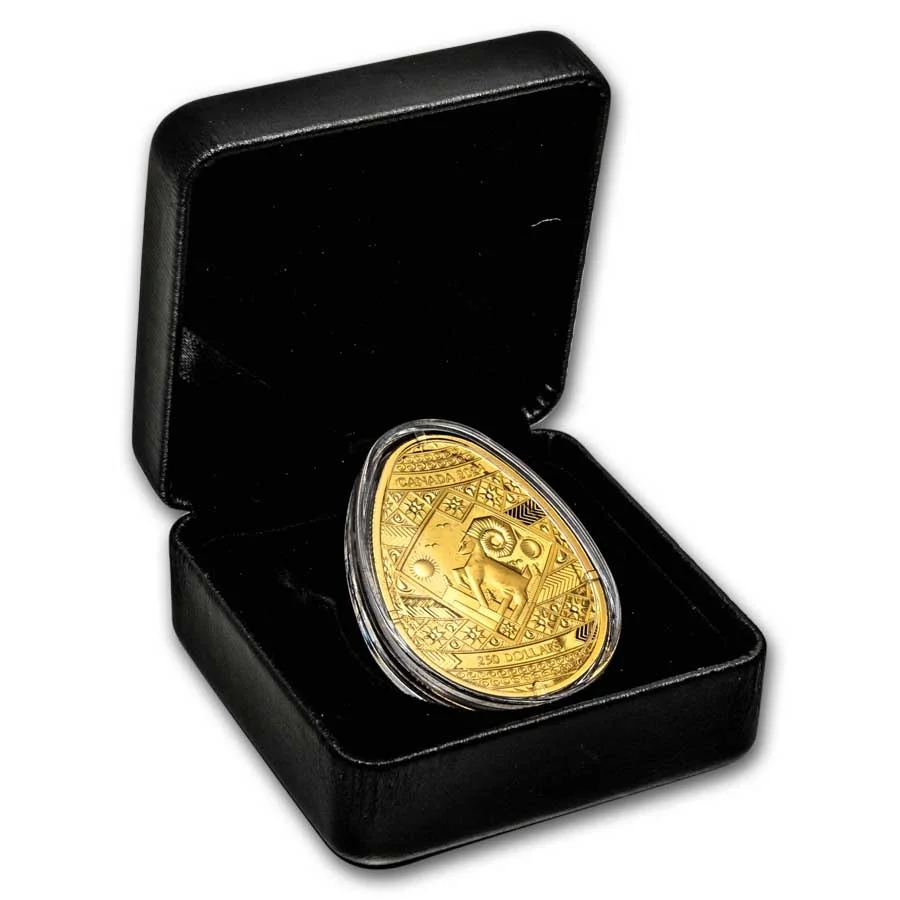 2024 Canada 2 oz Gold $250 Pysanka