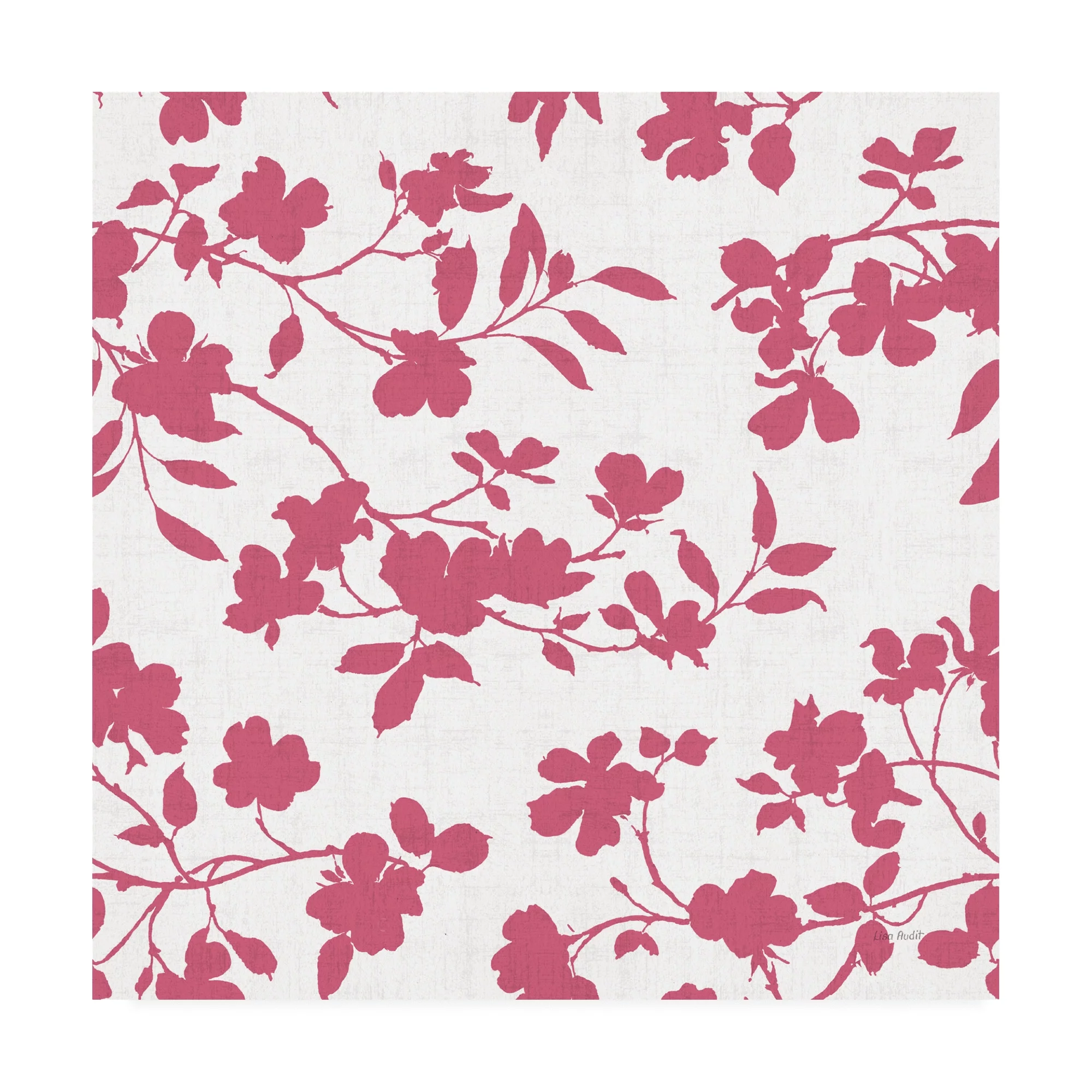 Trademark Fine Art 'Dogwood Garden Step 06A' Canvas Art by Lisa Audit