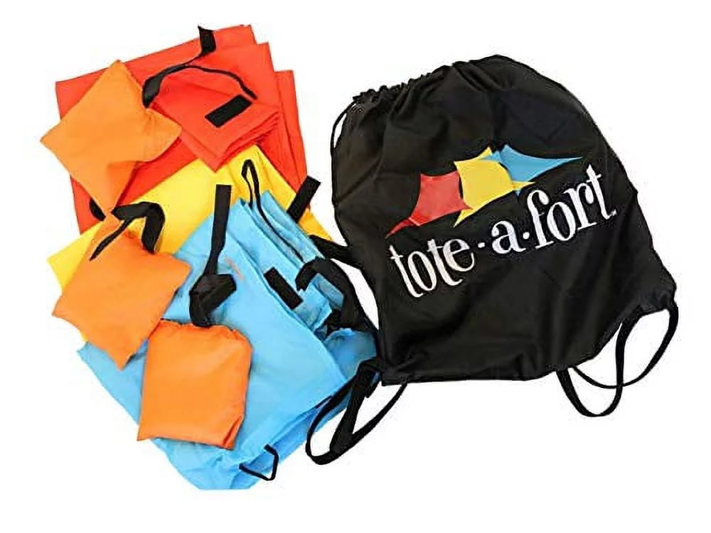 Tote A Fort Blanket Fort Kit For Kids, The Original, Kids Fort, Portable Blanket Fort