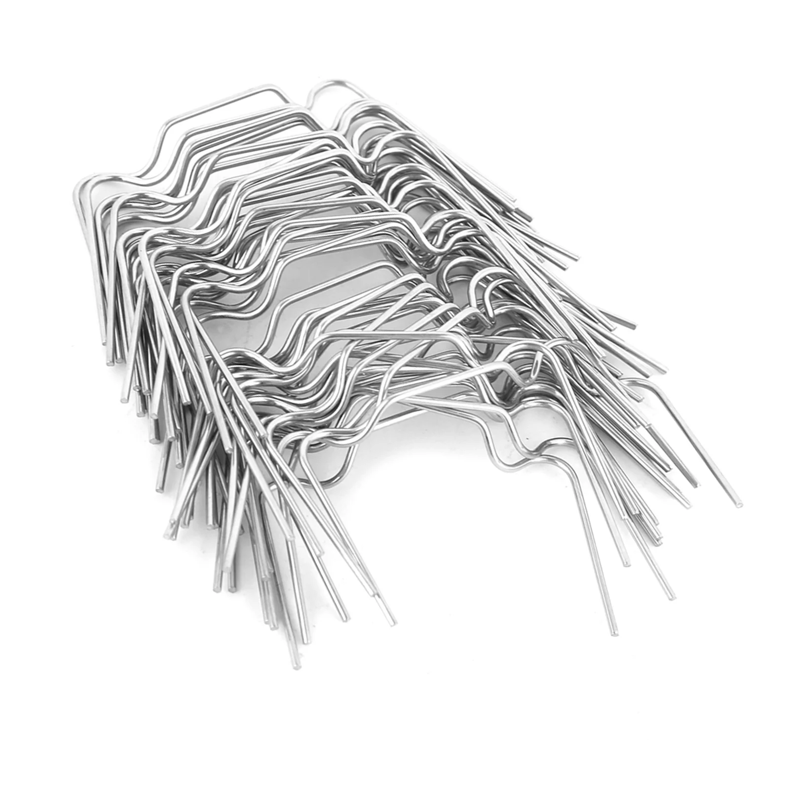 Uadme 50pcs Greenhouse Glass Clip Stainless Steel Greenhouse Glass Plate Fixed Clip Thick Greenhouse Glass Clip Tool