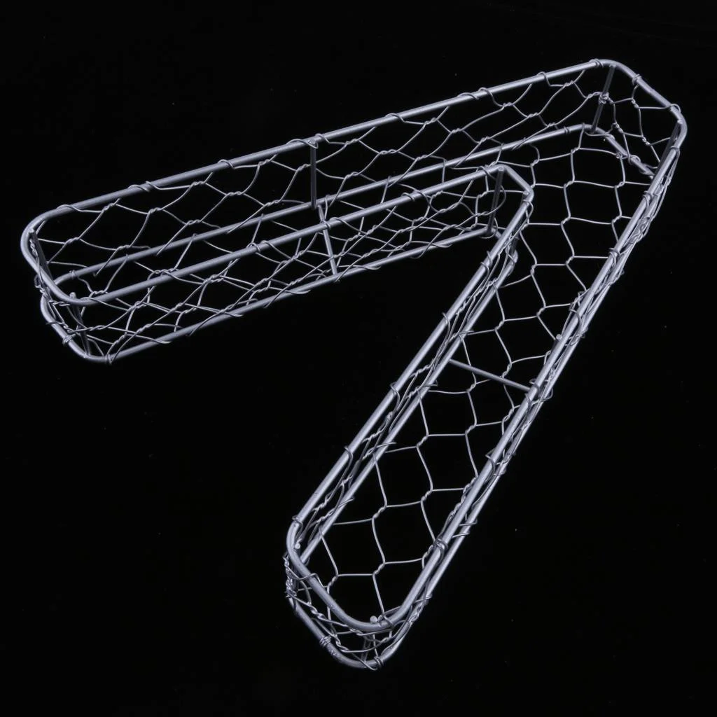 Alphabet Iron Wire Wreath Frame Succulent Pot Metal Planter Plant Holder